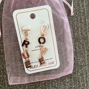 Brand new Alex and Ani earrings